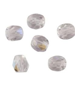 Glas Schliffperle, 4mm ø