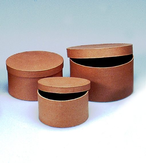 Efco runde Pappschachtel, 3-teilig, zum Basteln