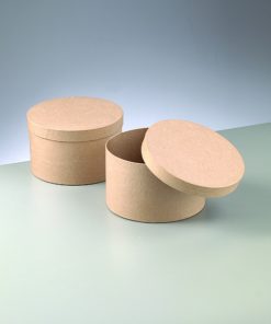 Efco runde Pappschachtel, 16x9,5 cm, zum Basteln