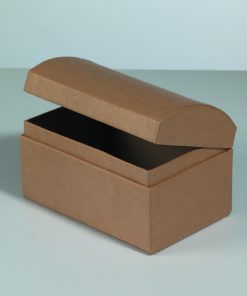 Efco Papp-Schatztruhe, 12x8x7,5cm, zum Basteln