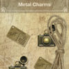 Ursus Vintage Metall Charms für Scrapbooking