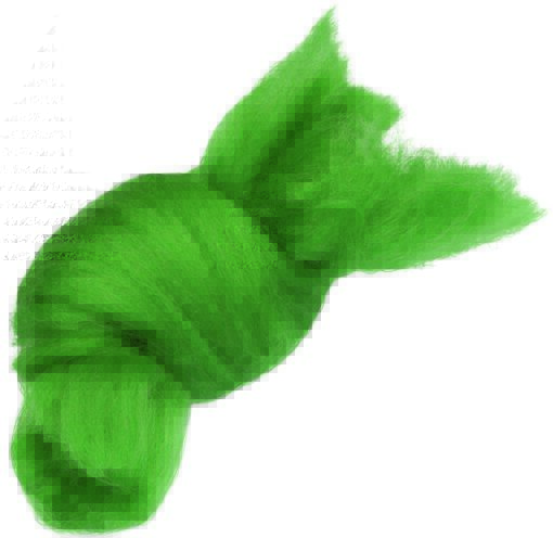 Filzwolle 50g grün