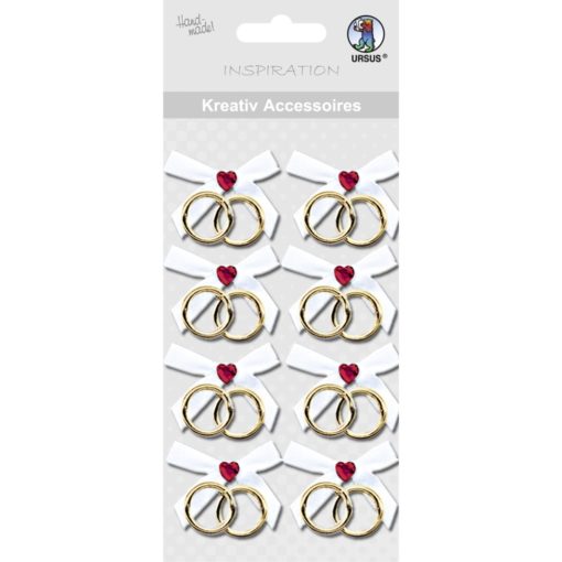 Kreativ-Accessoires Goldringe, zur Hochzeit