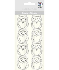 Ursus Design-Sticker Eule kristall