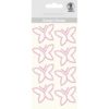 Ursus Design-Sticker Schmetterling pink