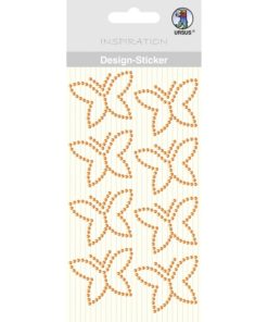 Ursus Design Sticker Schmetterling orange