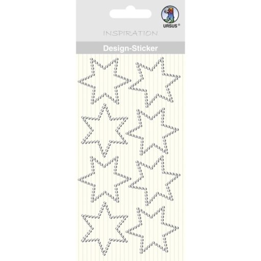 Ursus Design-Sticker Stern kristall