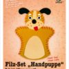 Ursus Filz-Handpuppe Hund, zum Gestalten