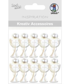 Kreativ-Accessoires Kelche in creme, zur Anlassgestaltung