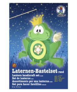 Ursus Laternen-Bastelset, rund, Frosch