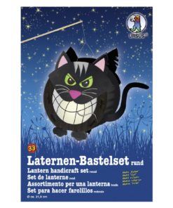 Ursus Laternen-Bastelset, rund, Katze