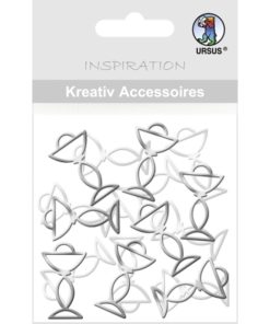 Kreativ-Accessoires Kelch silber, zum Dekorieren