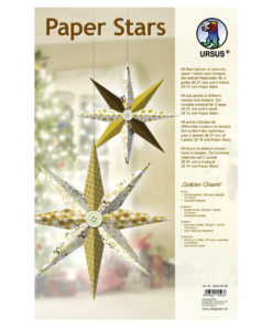 Ursus Paper Stars Papiersterne Golden Charm