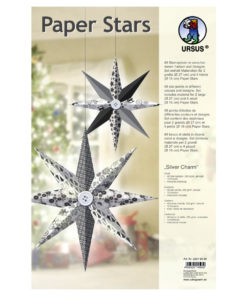 Ursus Paper Stars Silver Charm, Papiersterne