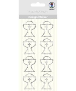 Ursus Design-Sticker Kelch kristall