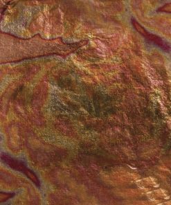 Deco-Metall 14 x 14 cm rot, 5 Blatt