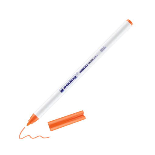 edding textilstift neonorange