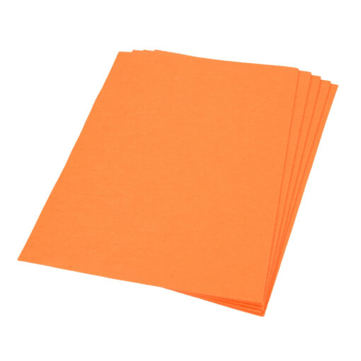 Filzzuschnitte in orange, 30x45 cm, zum Basteln