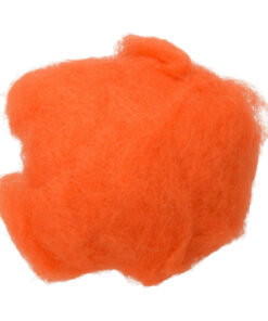 Wolle zum Filzen in orange