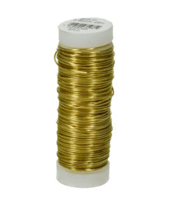Efco Kupferdraht, messing-gold, 0,50 mm Ø, Rolle 25m