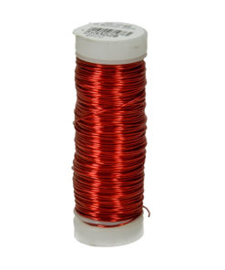 Efco Kupferdraht, rot-metallic, 0,50mm Ø, Rolle 25m
