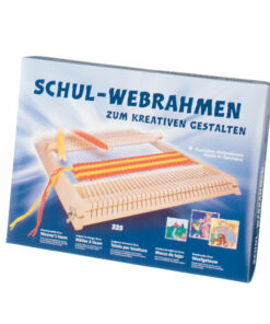 Schul-Webrahmen 25cm, zum kreativen Gestalten