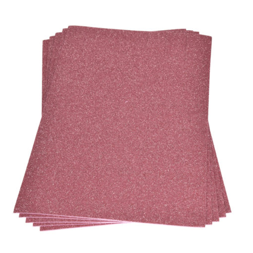 Efco Moosgummiplatte mit Glitter in rosé