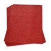 Efco Moosgummiplatte mit Glitter in rot