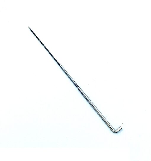 Filznadel metall grob 7,8 cm