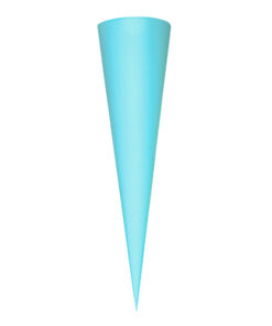 Schultüten-Rohling in eisblau zum Gestalten