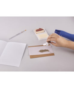 Stempeln mit Embossing-Puder