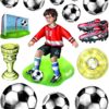 3D Sticker Fußball XXL
