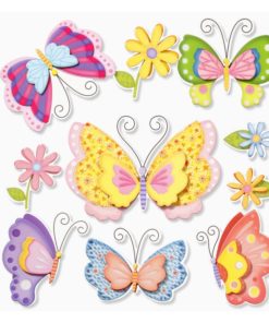 3D Sticker Schmetterlinge XXL
