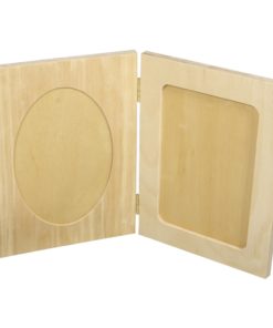 Aufklappbarer Holz-Fotorahmen, 15x20 cm