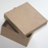 Pappmaché-Box Quadrat, 12,5x12,5x4 cm