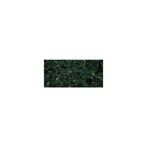 Magatama Perlen transparent in smaragd