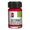 universelle Acrylfarbe Decormatt, 15ml in kirschrot