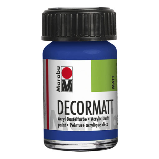 universelle Acrylfarbe in 15ml, ultramarinblau dunkel