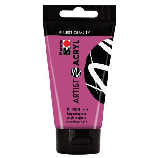 marabu artist acryl 75ml purpurmagenta