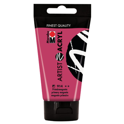 marabu artist acryl primärmagenta 75ml