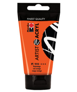 marabu artist acryl rotorange 75ml