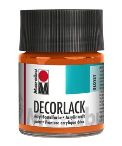 Marabu Decorlack Acryl 013 Orange 50 ml