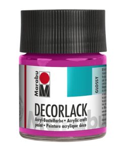 Marabu Decorlack Acryl 014 Magenta 50 ml