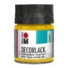 Marabu Decorlack Acryl 021 Mittelgelb 50 ml