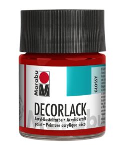 Acryllack kirschrot, 50ml, zum Malen