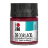 Marabu Decorlack Acryl 032 Karminrot 50 ml