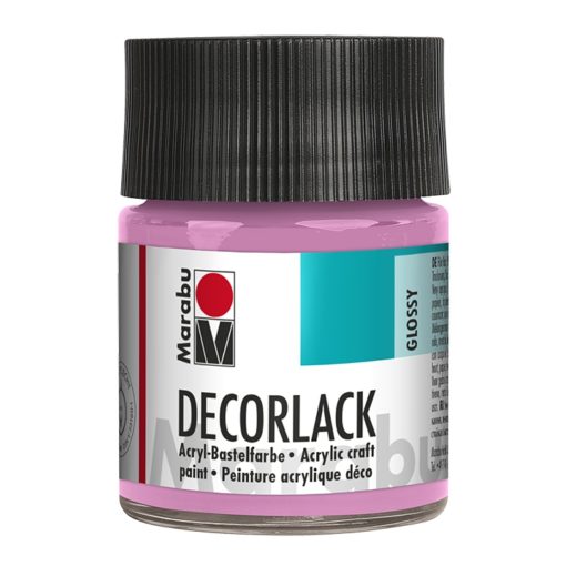 Marabu Decorlack Acryl 033 Pink 50 ml