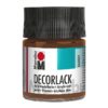 Marabu Decorlack Acryl 040 Mittelbraun 50 ml