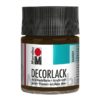 Marabu Decorlack Acryl 045 Dunkelbraun 50 ml