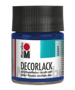 Marabu Decorlack Acryl 052 Mittelblau 50 ml
